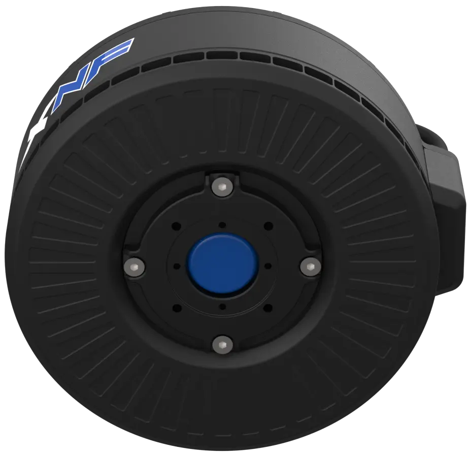 XNF UAV motor in cobalt-blue finish